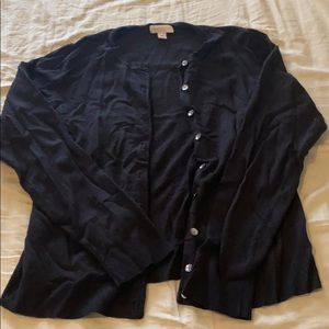 Charter Club Sweater PETITE BLACK